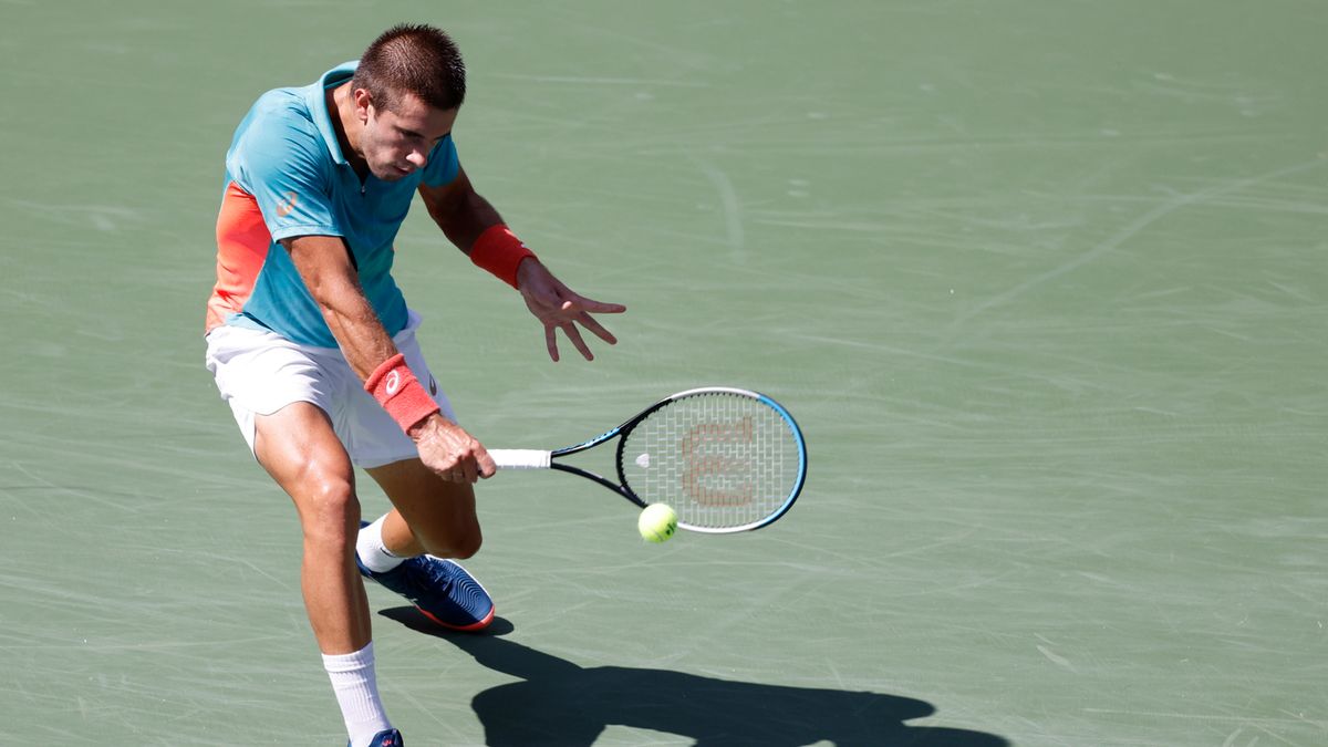 PAP/EPA / JASON SZENES / Na zdjęciu: Borna Corić