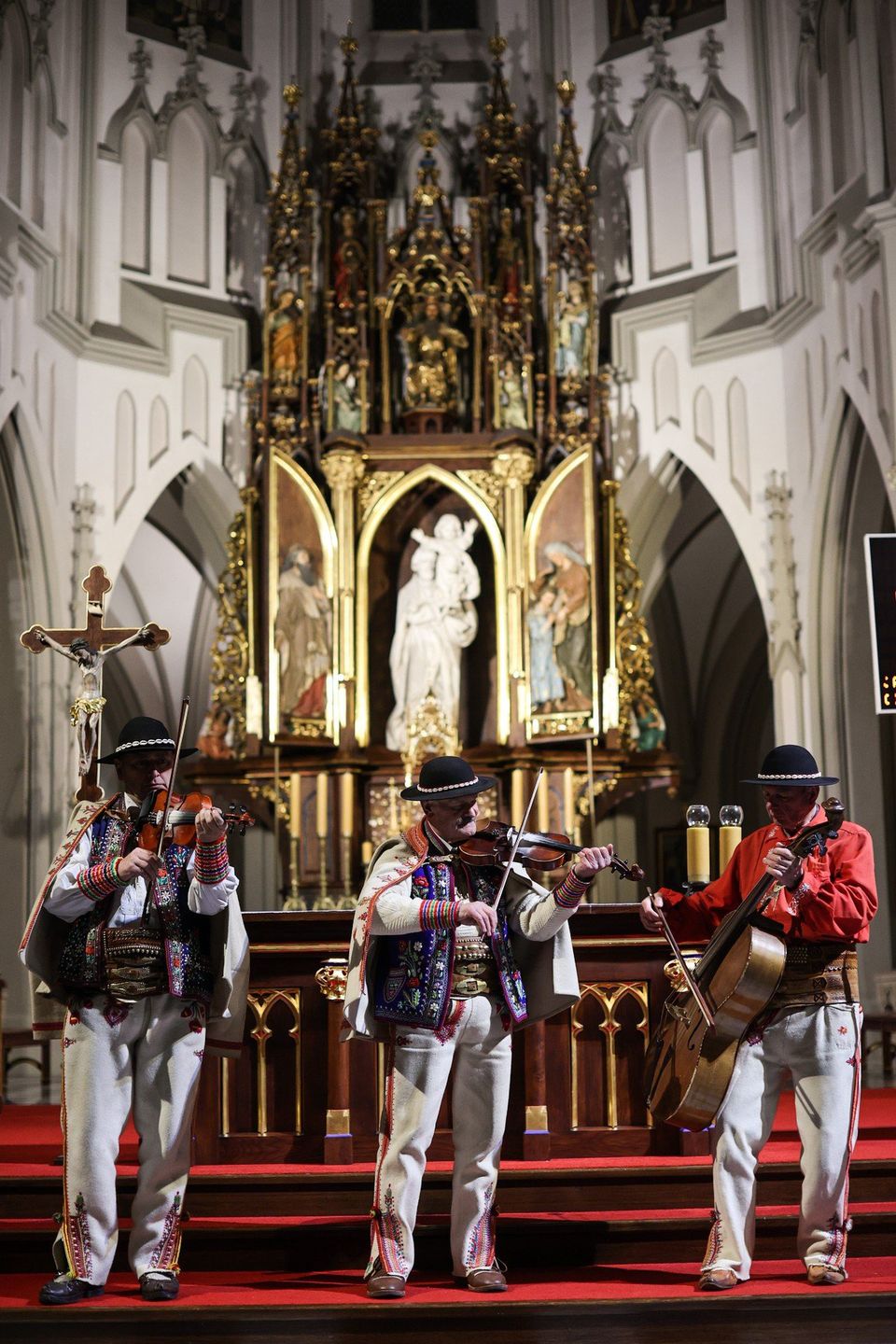 Prawdziwi Górale i Piotr Cyrwus w krakowskim Podgórzu