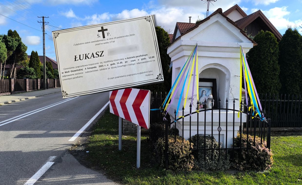 "Stracili dwóch". Wieś opłakuje tragedię rodziny z Woli Osowińskiej