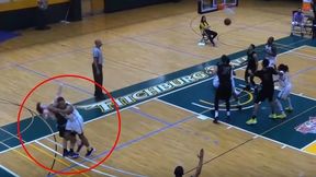 #dziejesiewsporcie: bandycki faul koszykarza. Cios niczym z MMA