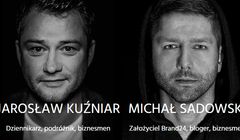 Jarosław Kuźniar i Michał Sadowski w kampanii Huawei MateBooka