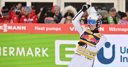 Halvor Egner Granerud przyłapany z bronią. Dał popis