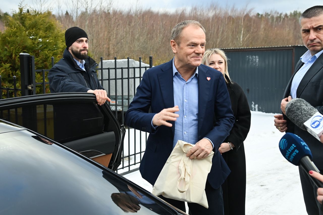 Premier Donald Tusk na Kaszubach