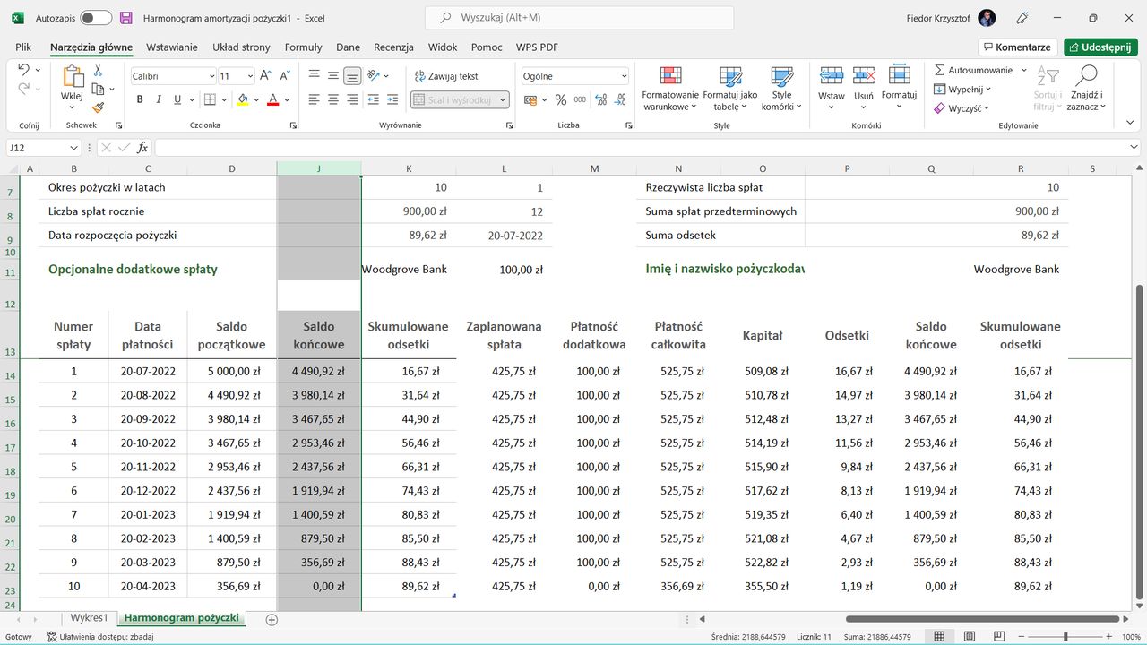 Excel: jak zablokować kolumnę?