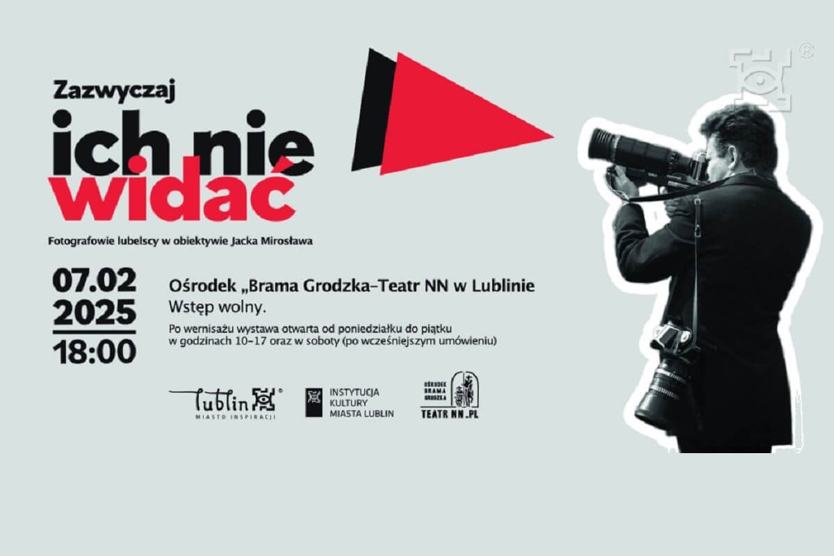 Plakat zachęcający do odwiedzenia wystawy