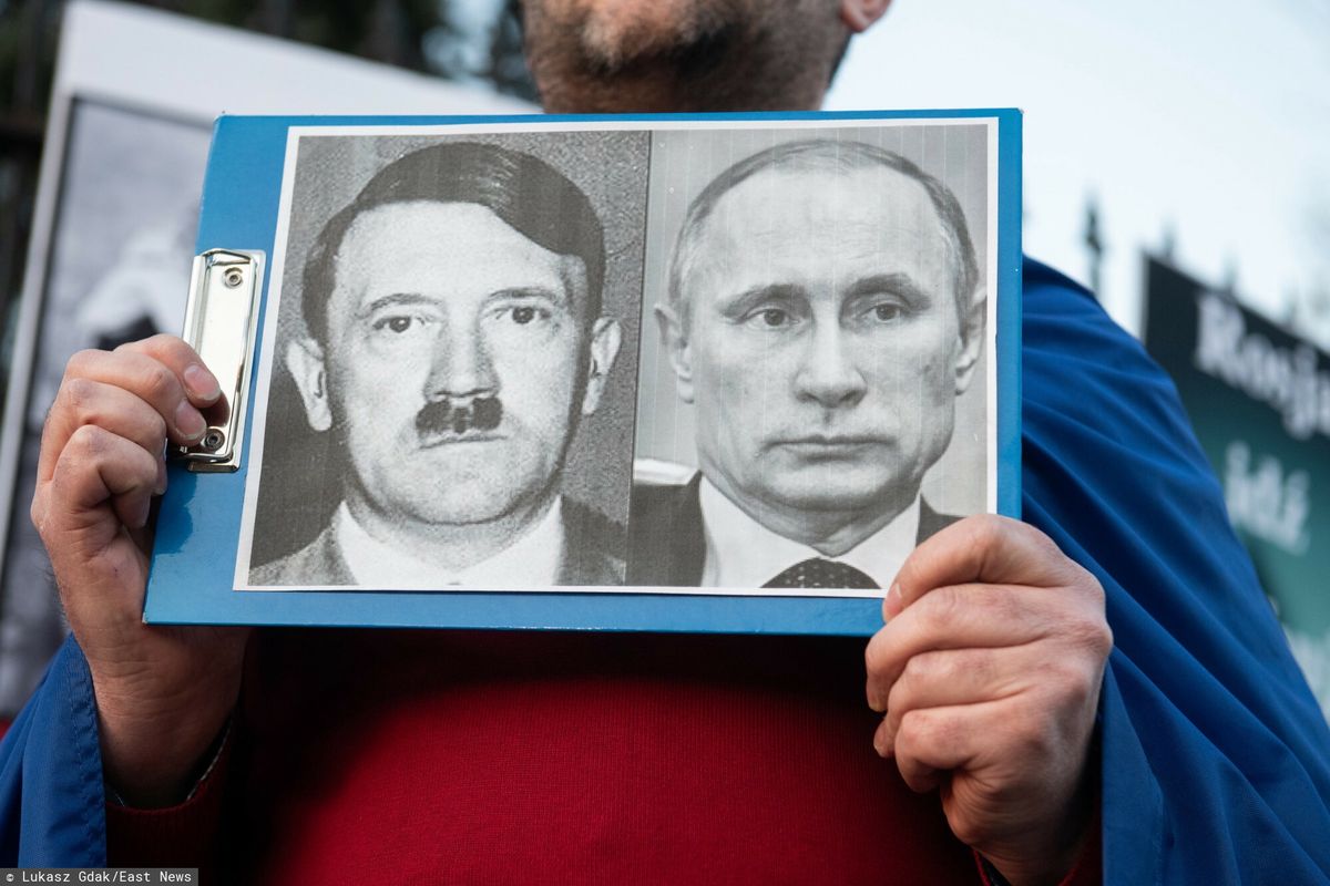 Putin popełnia te same błędy co Hitler. "Emocje przeważają nad strategią"