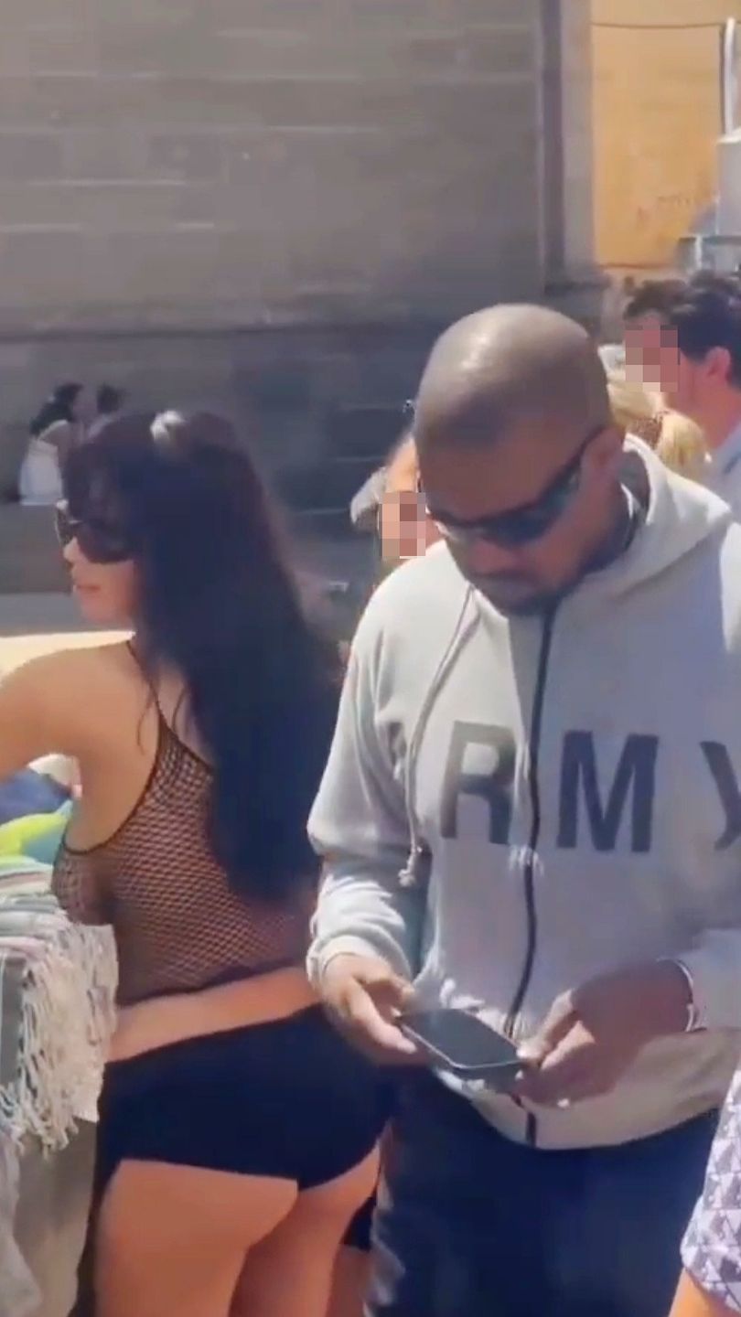 Kanye West i Bianca Censori na Majorce