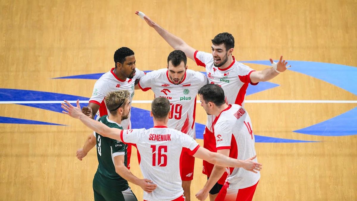 Materiały prasowe / VolleyballWorld / Na zdjęciu: reprezentacja Polski