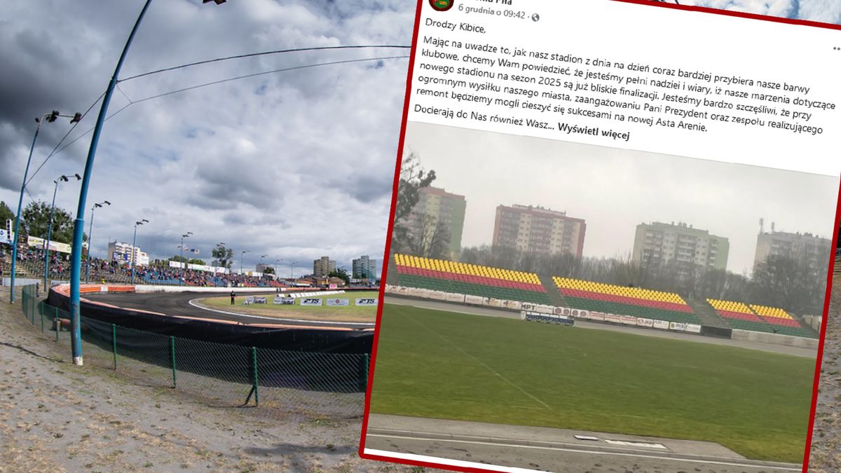 WP SportoweFakty / Jakub Barański / Polonia Piła / Na zdjęciu: stadion w Pile