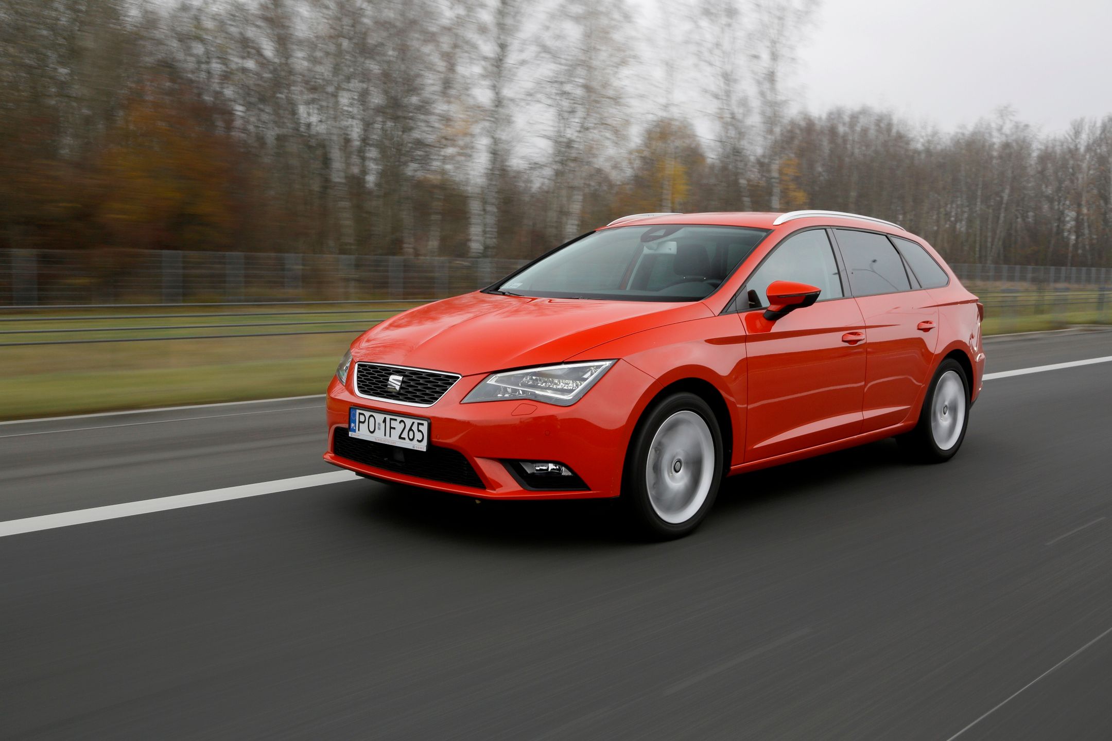 Na zdjęciu Seat Leon ST w wersji Style, a nie FR jak w testowanym egzemplarzu