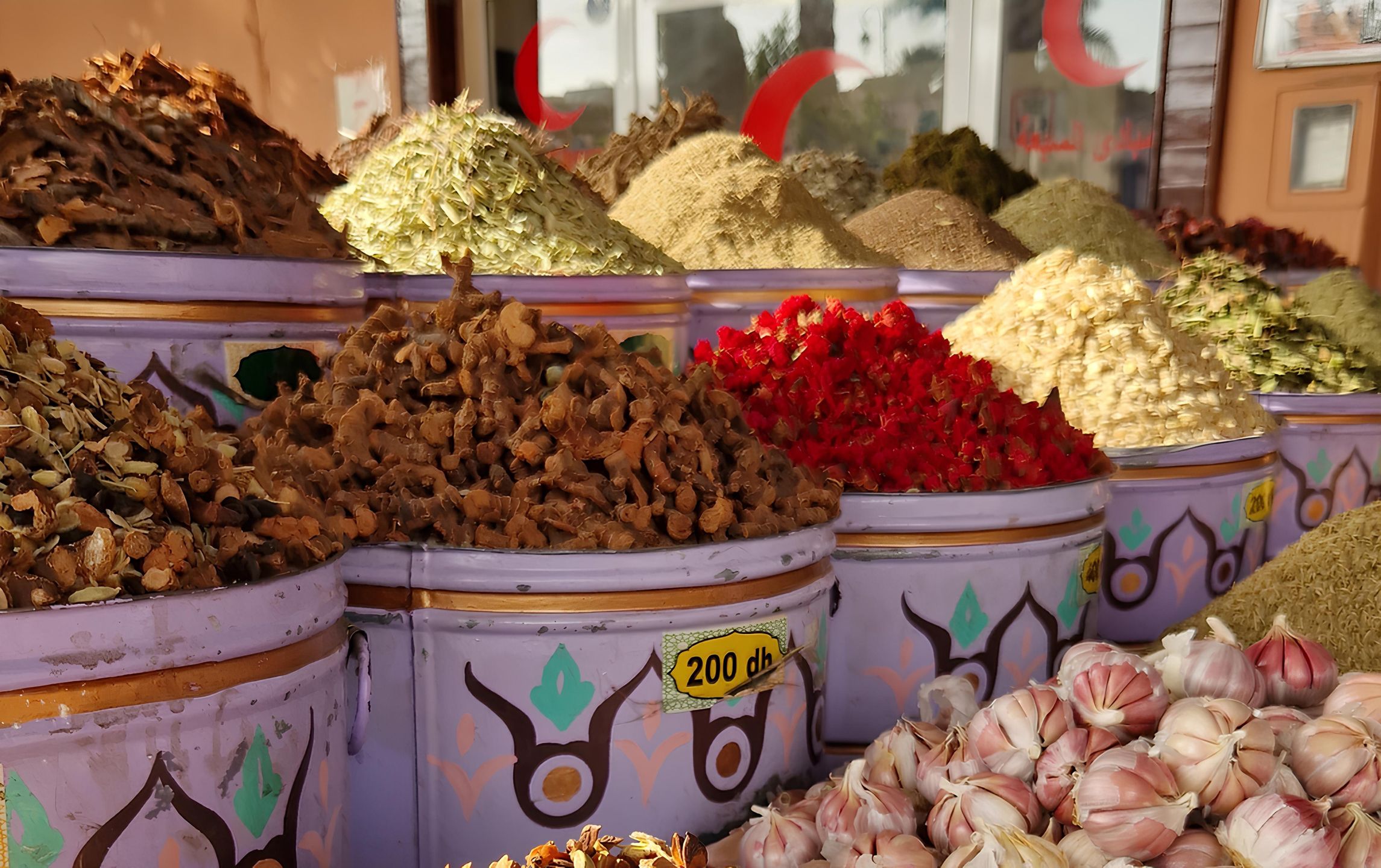 Smaki, zapachy i kolory w Marrakeszu zachwycają