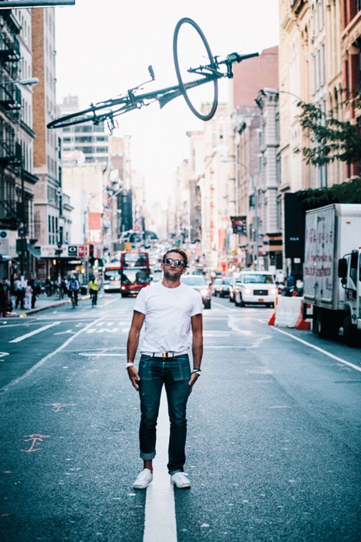 Nowojorscy rowerzyści, czyli uliczny projekt Sama Polcera 10