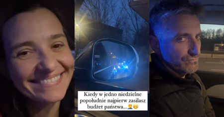 Joanna Koroniewska i Maciej Dowbor zostali ZATRZYMANI przez POLICJĘ. "Kiedy w jedno popołudnie najpierw ZASILASZ budżet państwa" (FOTO)