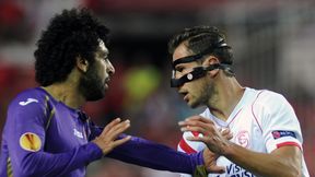 Sevilla - Fiorentina: Maska nie przeszkadzała Grzegorzowi Krychowiakowi, świetne noty Polaka