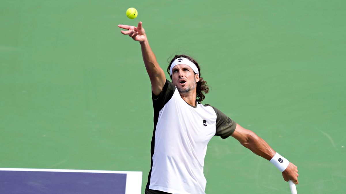 PAP/EPA / RAY ACEVEDO  / Na zdjęciu: Feliciano Lopez