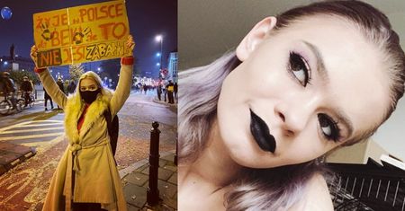 Bojowa Julia Wróblewska wrzuca zdjęcie ze Strajku Kobiet i odpiera ataki internautów: "WYPIER**LAJ  TROLLU"