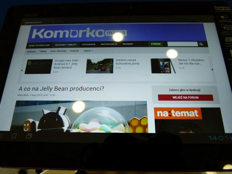 Polska premiera Asusa Transformera Infinity [galeria] 16