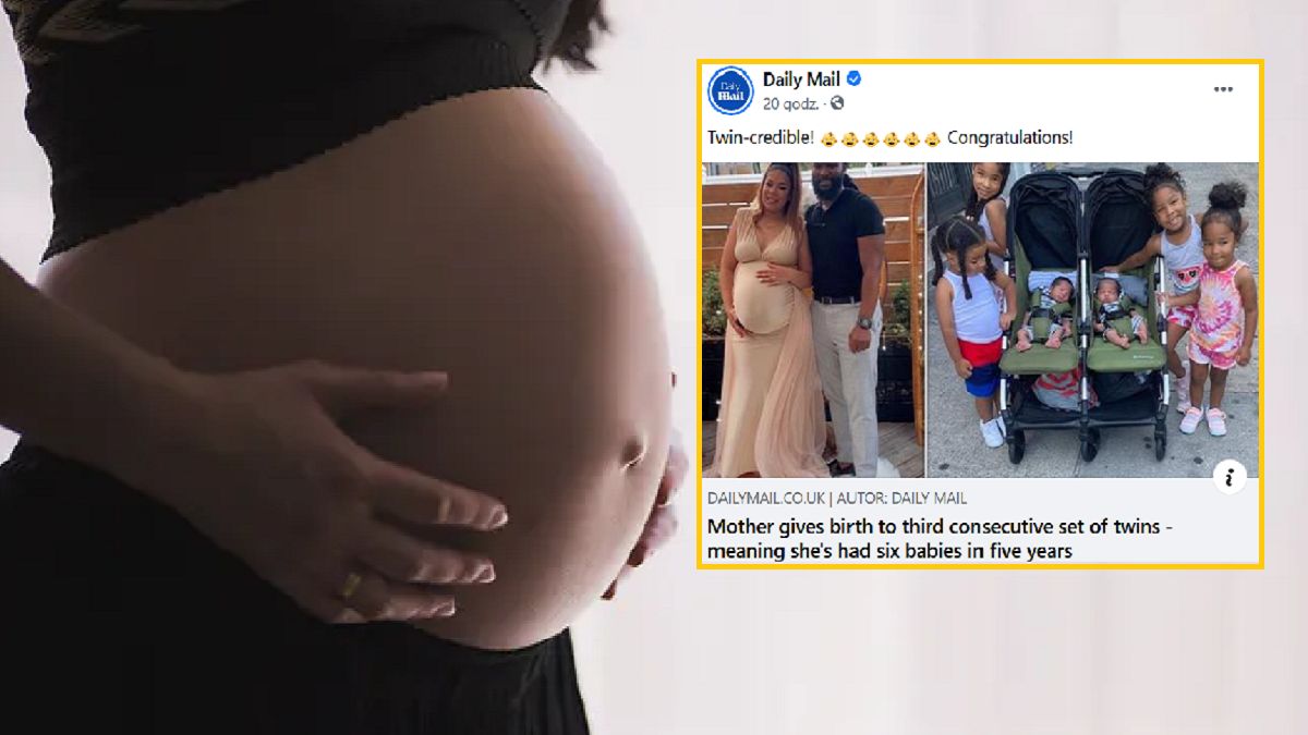 W ciągu pięciu lat urodziła sześcioro dzieci 