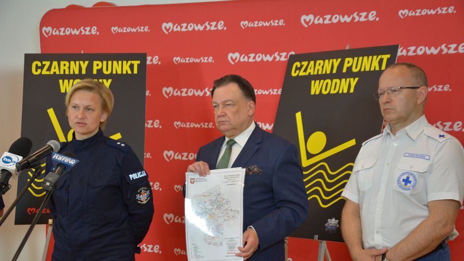 Mazowsze. Pojawi się 8 nowych "Czarnych Punktów Wodnych"