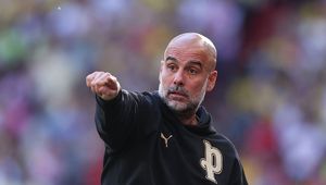 Wybrał mecz League One kosztem PSG - Bayern. Guardiola rozbawił wszystkich w sali