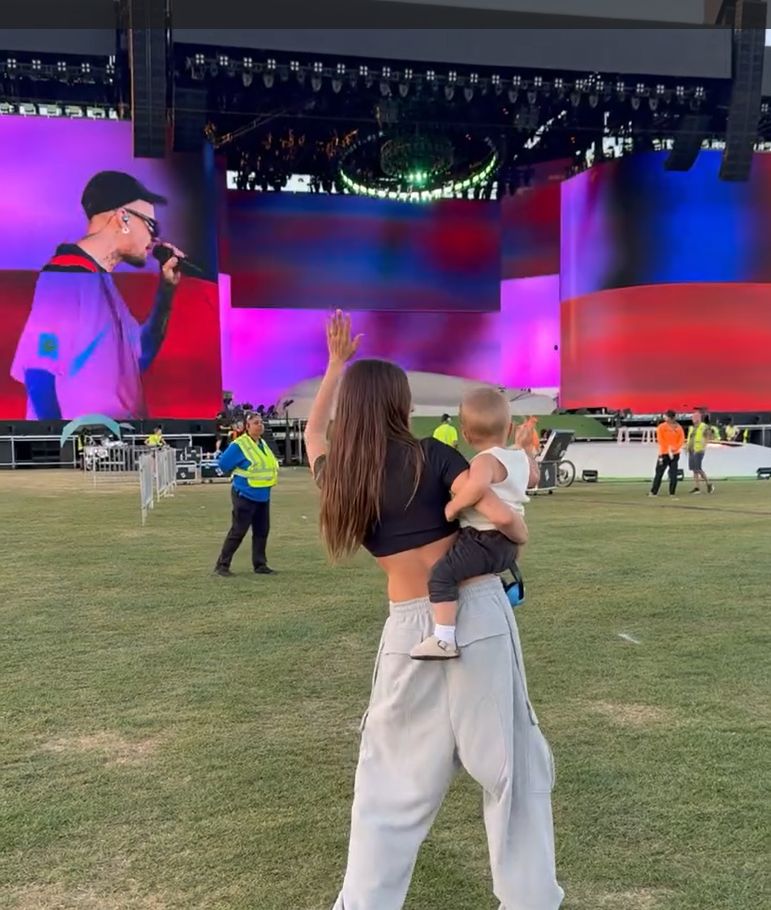 Tak Hailey Bieber dopingowała męża na próbie do Coachelli