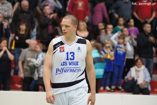 Jakub Dłuski jest w tym sezonie jednym z liderów AZS WSGK Kutno