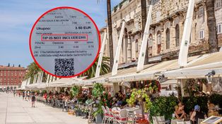 Dopisek na rachunku restauracji wywołał burzę. Afera w Chorwacji