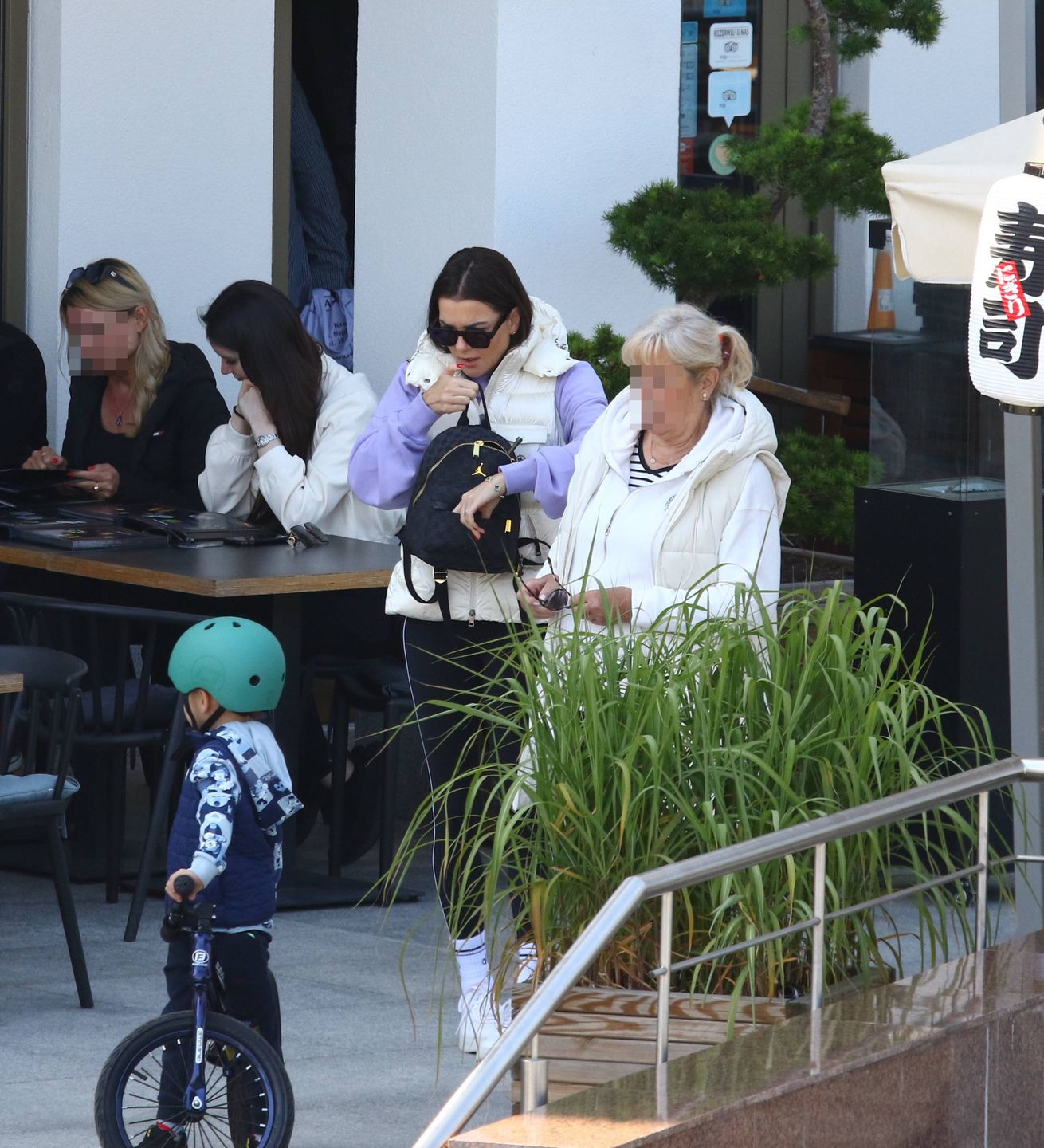 Agnieszka Radwańska z rodziną w Sopocie