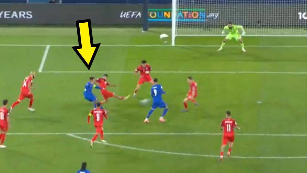 Twitter / Polsat Sport / Gol Mbappe