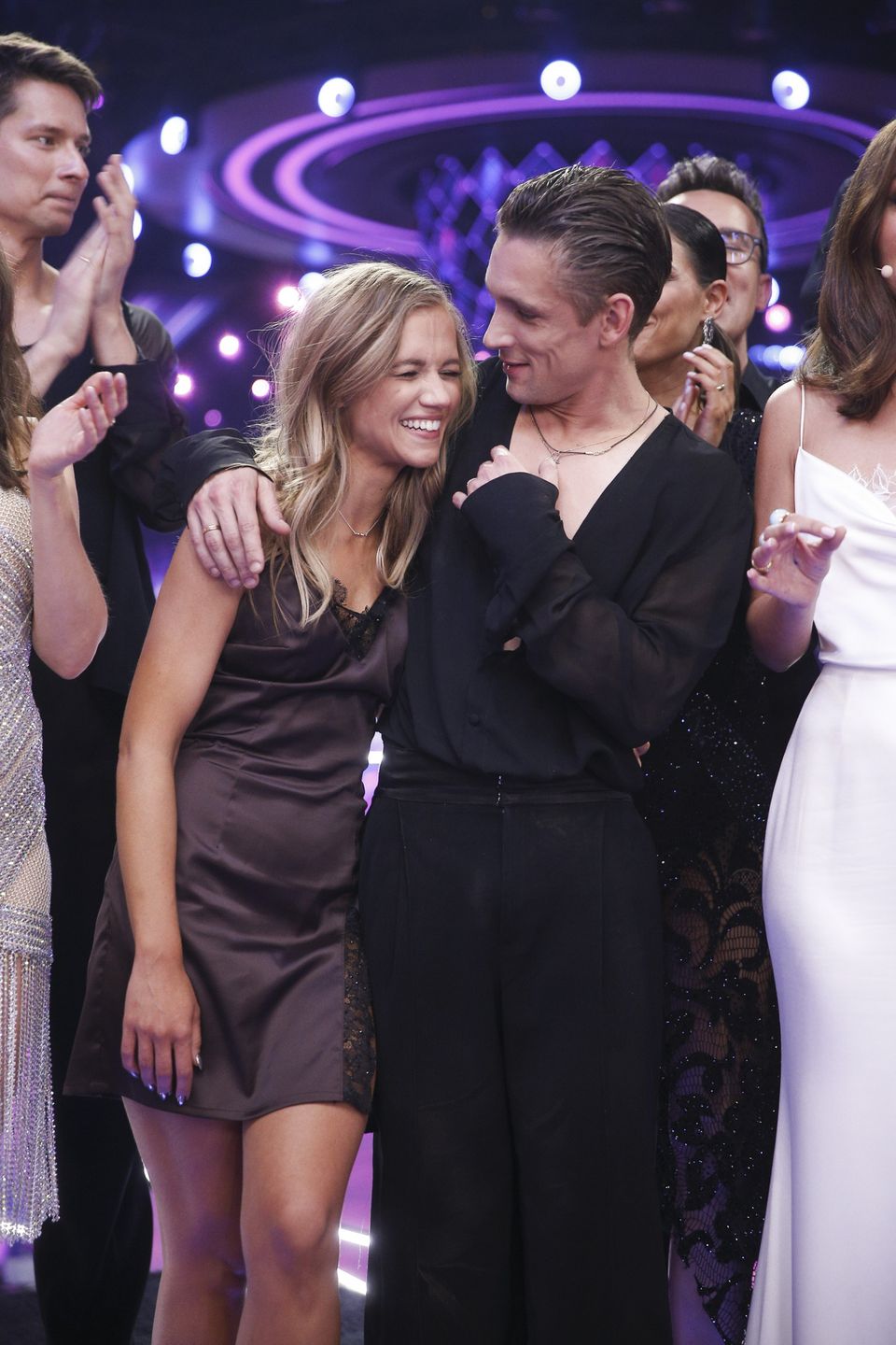 Agnieszka Kaczorowska i Filip Gurłacz