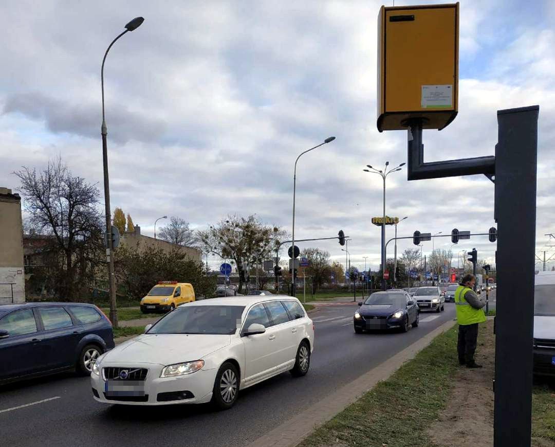 Nowy fotoradar w Łodzi. 180 mandatów w ciągu doby