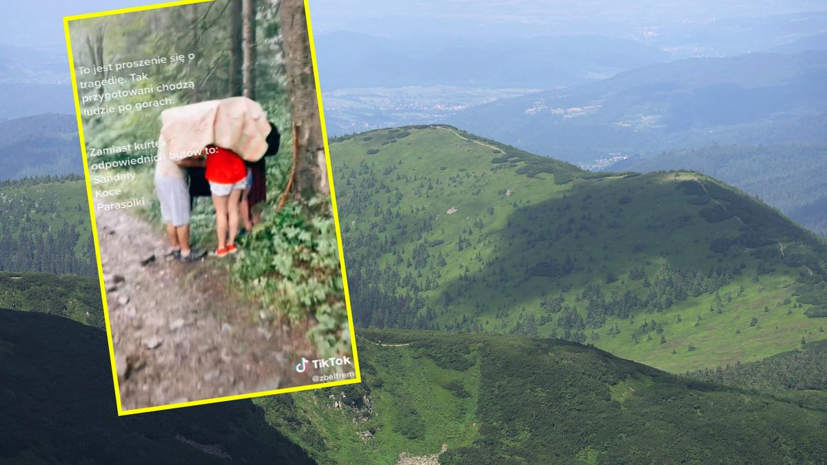 Tak zachowują się Turyści w Beskidach 