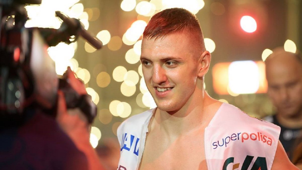 Materiały prasowe / Knockout Boxing Night / Na zdjęciu: Fiodor Czerkaszyn