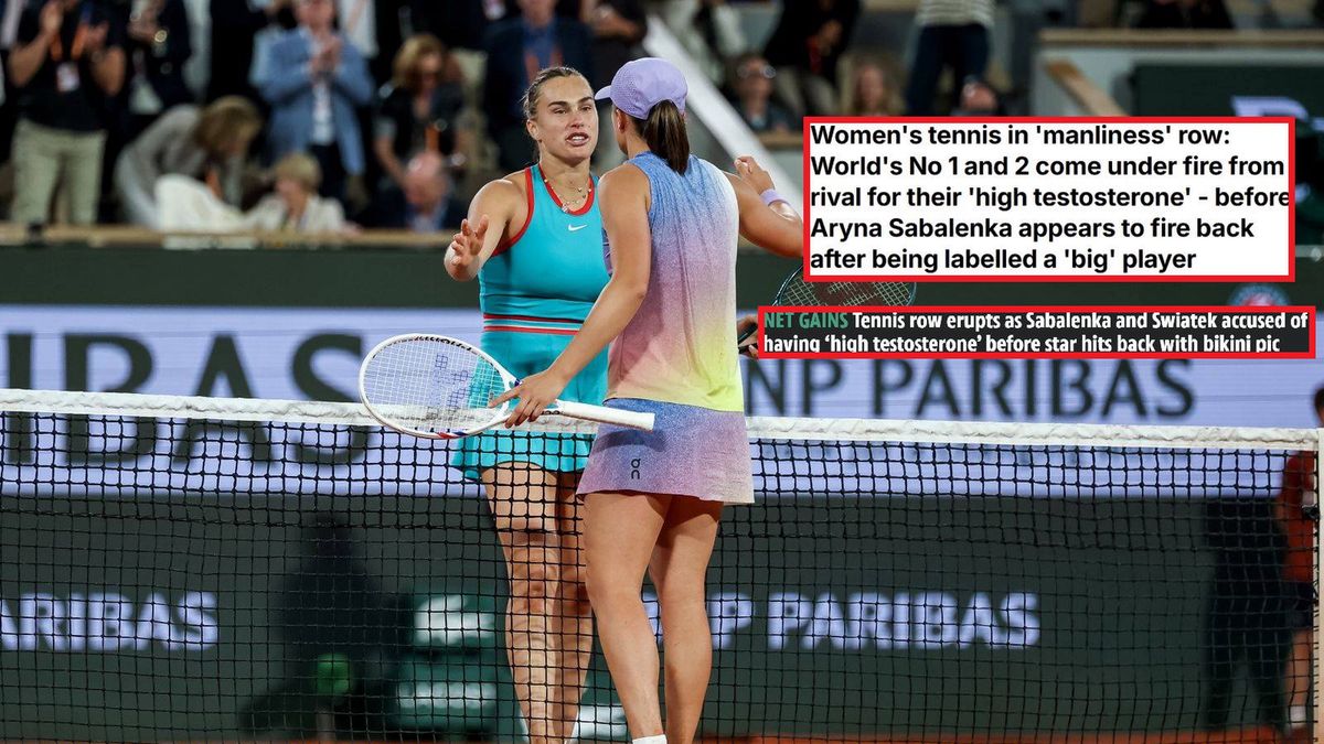 Getty Images / Foto Olimpik/NurPhoto via Getty Images / Aryna Sabalenka i Iga Świątek