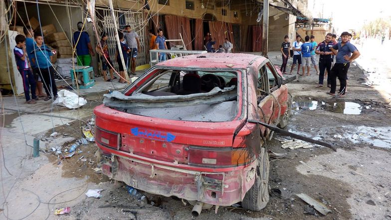 Zamachy w Iraku. Samochód pułapka zabił 18 osób na targu