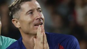 Był kwadrans do końca meczu. I nagle wyróżnienie dla Lewandowskiego