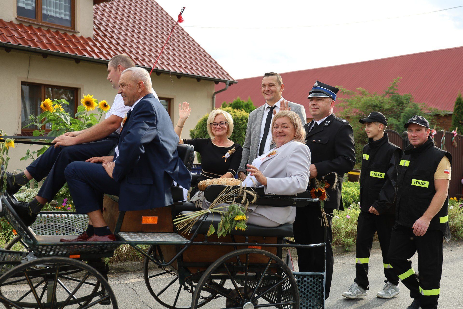 Dożynki w Trzcinicy. Widowiskowy korowód zachwycił mieszkańców