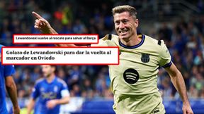 Lewandowski na nagłówkach. Hiszpańskie media są zgodne co do Polaka