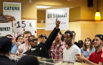 Protesty w USA. Pracownicy fast foodów wyszli na ulice