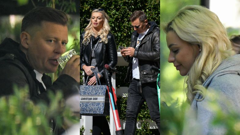 Rafał Brzozowski i Karolina Bielawska na wspólnym lunchu