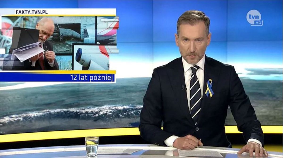 "Fakty" z Piotrem Kraśko na czele to flagowy program TVN i TVN24