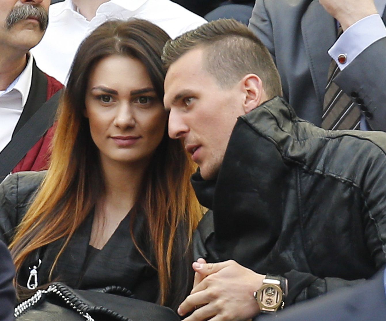 Jessica Ziółek i Arkadiusz Milik