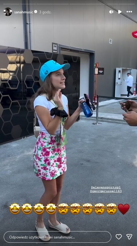 Sanah na Formule 1 w Madrycie