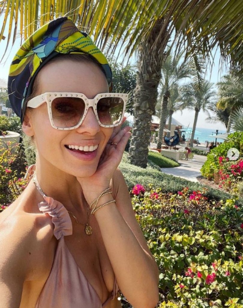 Izabela Janachowska relacjonuje wakacje w Dubaju