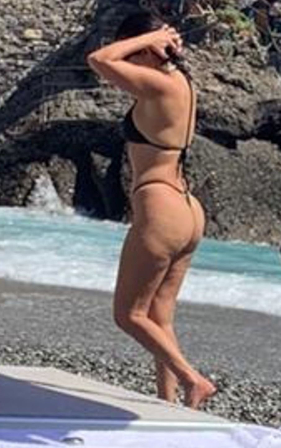 Wakacje Kourtney Kardashian i Travisa Barkera