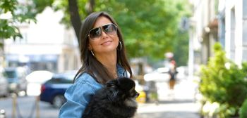 Tak mieszka Kinga Rusin. Palmy, szklane ściany i basen z widokiem