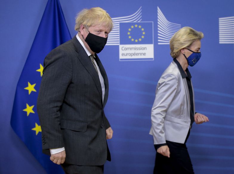 Spotkanie Borisa Johnsona i Ursuli von der Leyen nie przyniosło rozwiązania sporu między Wielką Brytanią a UE