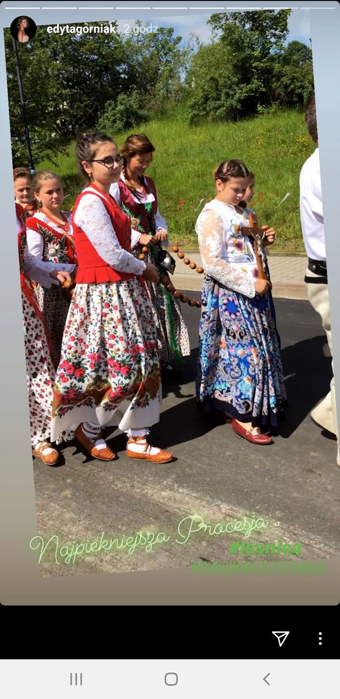 Edyta Górniak - Boże Ciało na Podhalu