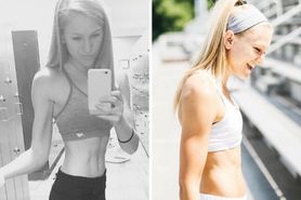 Przez ćwiczenia wpadła w anemię. “Przestańcie porównywać się z innymi i zacznijcie kochać ciało, które macie”