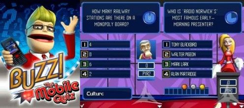 Cellna recenzja: Buzz! The mobile quiz 2